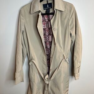 London Fog women’s Tan Trench Coat